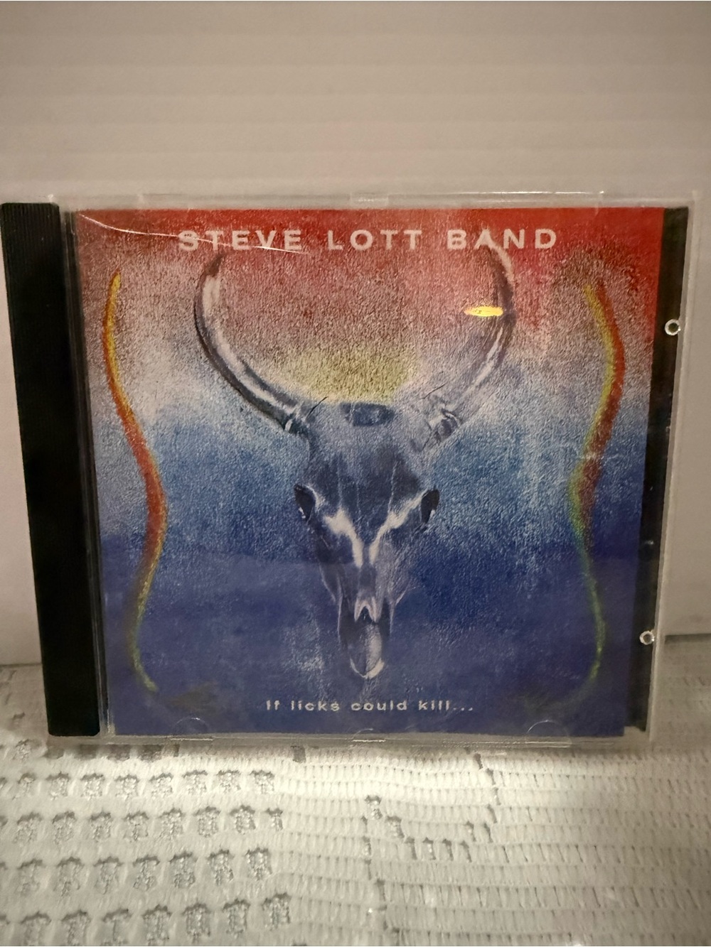 'If Licks Could Kill' Blue Album Art CD Cover